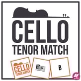 Cello Memory & Matching Card Game Cello string method book cover